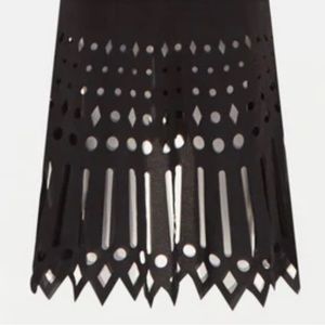 Vintage Gianfranco Ferre Laser-cut Blouse, Size 42